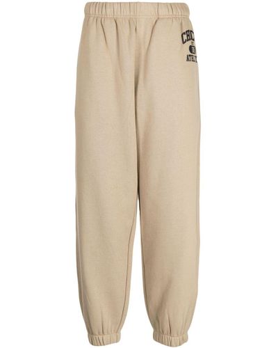 Chocoolate Logo-patch Track Pants - Natural