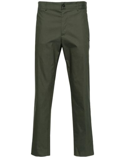 PT Torino Low-rise Tapered Trousers - Green