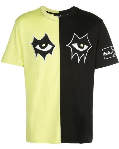 Haculla T-Shirt mit Augen-Print - Grün
