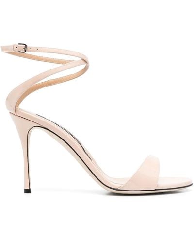 Sergio Rossi Ankle-strap High-heel Sandals - Natural