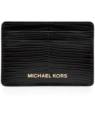 Michael Kors Jet Set Kartenetui - Schwarz