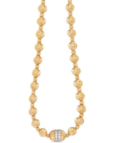 Officina Bernardi 18kt Yellow Gold Empire Diamond Necklace - Metallic
