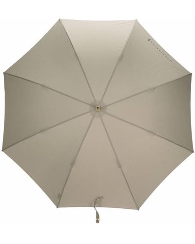 Mackintosh Heriot Whangee-handle Stick Umbrella - Multicolour