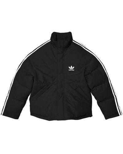 Balenciaga X Adidas Kick Puffer Jacket - Black