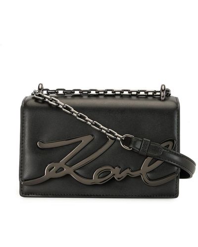 Karl Lagerfeld K/signature Belt Bag - Black