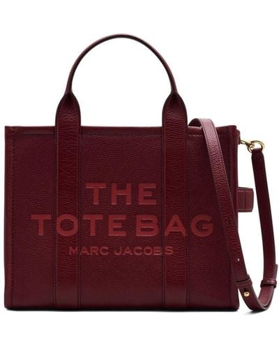 Marc Jacobs The Leather Medium Tote Bag - レッド
