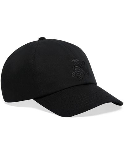 Vilebrequin Logo-embroidered Cotton Baseball Cap - Black