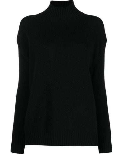 Simonetta Ravizza Alessandra High-neck Sweater - Black