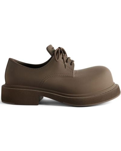 Balenciaga Steroid Derby Shoes - Brown