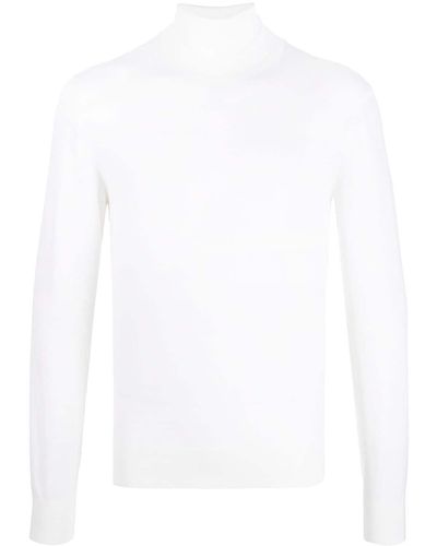 Dolce & Gabbana Jersey con cuello vuelto - Blanco
