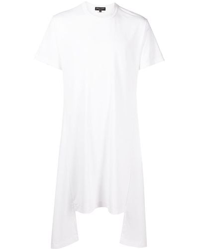 Comme des Garçons T-Shirt im Oversized-Look - Weiß