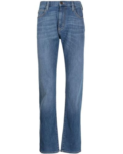 Emporio Armani Straight-leg Denim Jeans - Blue