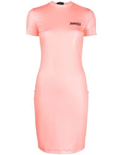 DSquared² Mini-jurk Met Logoprint - Roze
