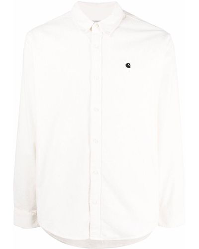 Carhartt Madison Fine-cord Shirt - White