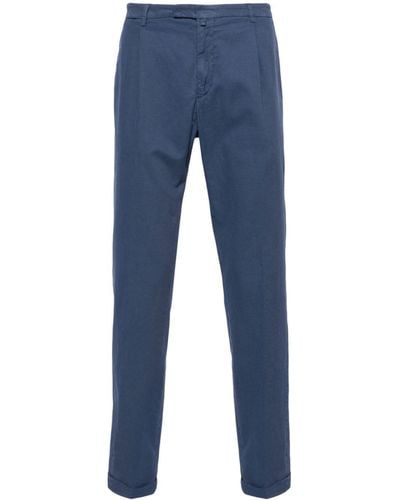 Briglia 1949 Pantaloni chino con pieghe - Blu