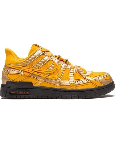 NIKE X OFF-WHITE Air Rubber Dunk "university Gold" Trainers - Yellow