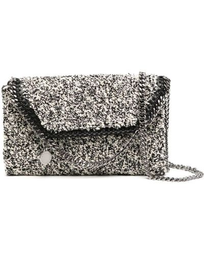 Stella McCartney Bandolera con estampado gráfico - Gris