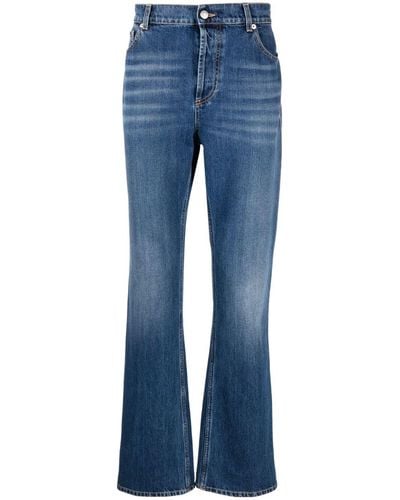 Alexander McQueen Bootcut Jeans - Blauw