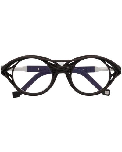 VAVA Eyewear CL0014 Brille mit rundem Gestell - Schwarz