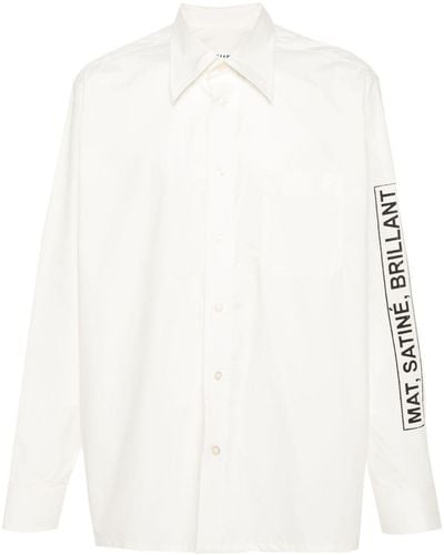 MM6 by Maison Martin Margiela Shirts - Weiß
