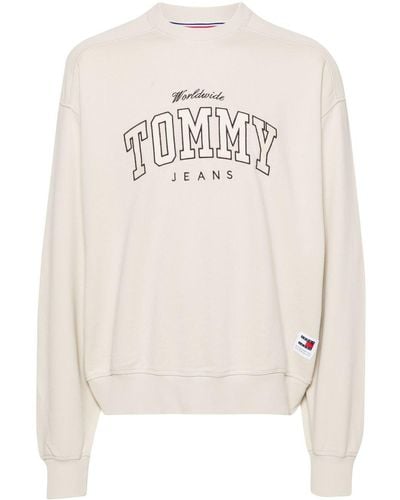 Tommy Hilfiger ロゴ スウェットシャツ - ホワイト