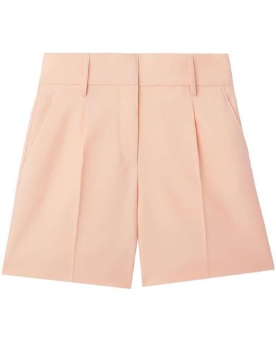 Burberry Shorts mit Bügelfalten - Pink