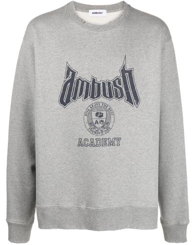 Ambush Sweater Van Katoenmix - Grijs