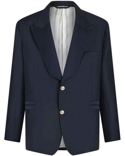Etro シングルジャケット - ブルー