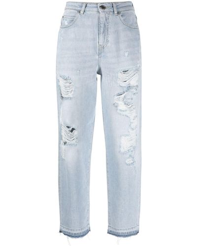 Pinko Cropped Jeans - Blauw