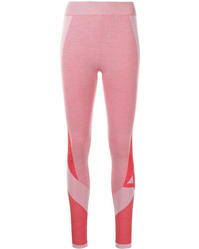 Y-3 Seamless Knit Tights - Red