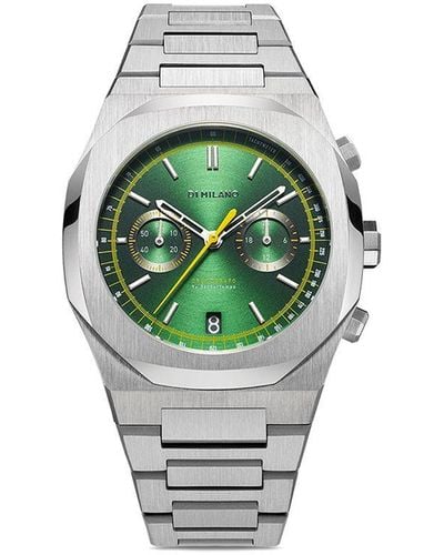 D1 Milano Montre Noble Chronograph 41.5 mm - Vert