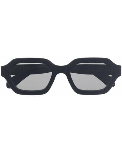 Retrosuperfuture Pooch Geometric-frame Sunglasses - Blue