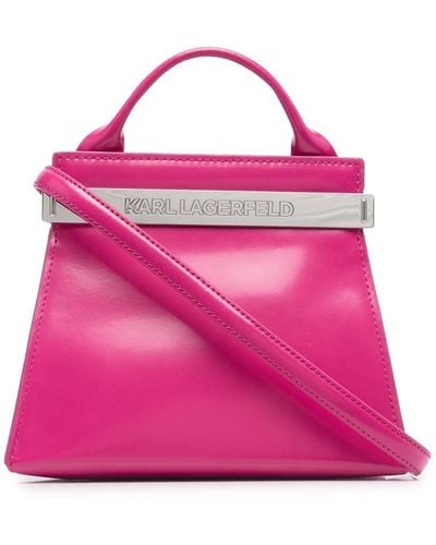 Karl Lagerfeld K/kross Archive Tote Bag - Pink