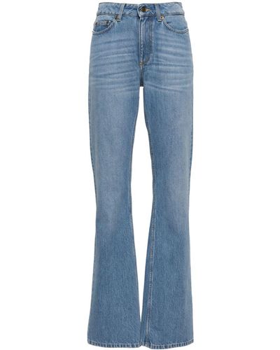 Stockholm Surfboard Club High-rise Flared Jeans - Blue
