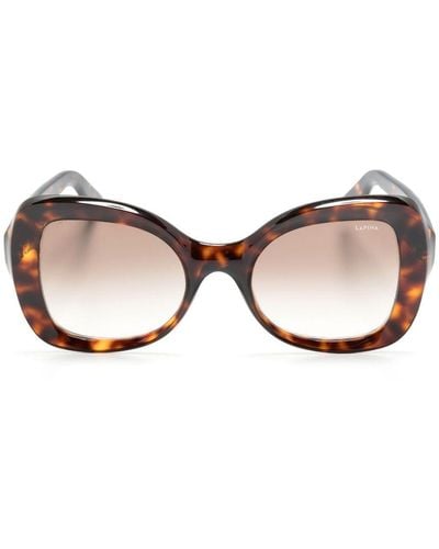 LAPIMA Isabel Oversize-frame Sunglasses - Natural