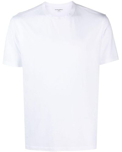 Officine Generale Crew-neck Short-sleeve T-shirt - White