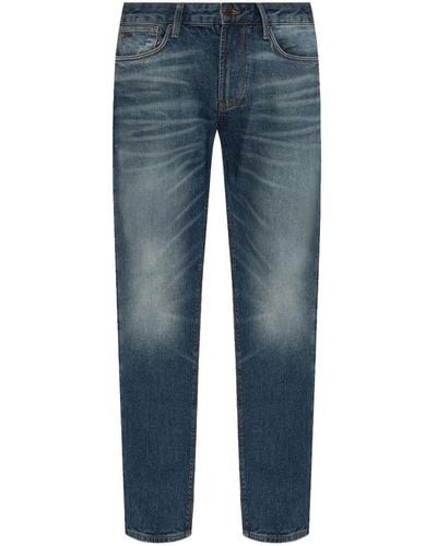 Emporio Armani J06 Slim-Fit-Jeans - Blau