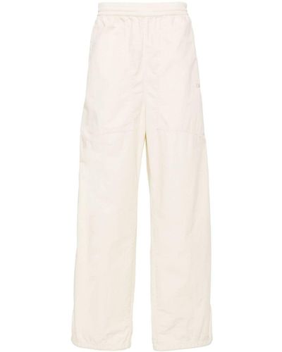 Objects IV Life Drawcord Cotton Track Pants - White