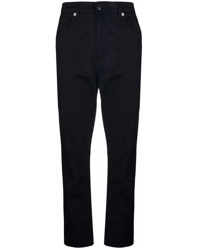 Societe Anonyme Pantaloni slim crop - Nero