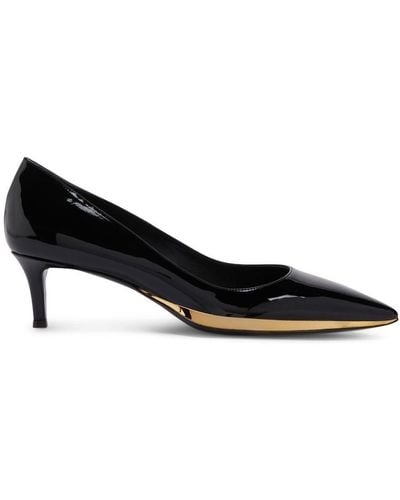 Giuseppe Zanotti Virgyn 60mm Patent Leather Court Shoes - Black
