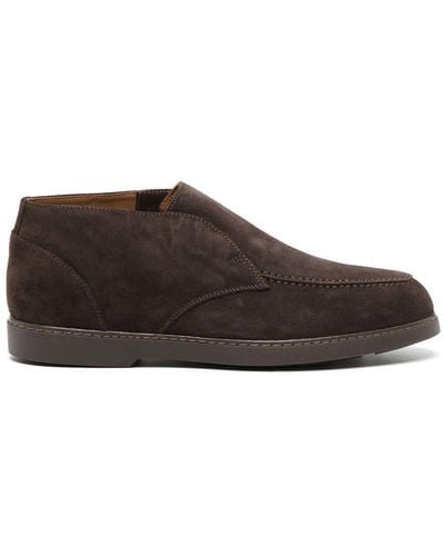 Doucal's Suede Chukka Ankle Boot - Brown