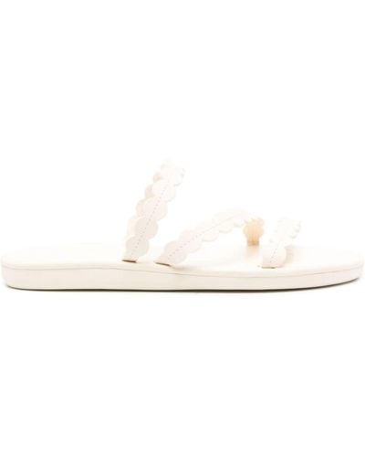 Ancient Greek Sandals Oceanis Strap Sandals - White