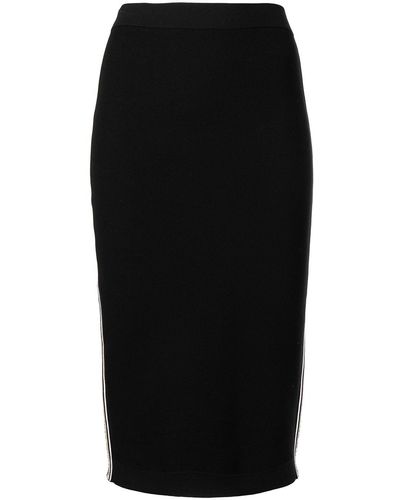 Michael Kors High-waisted Pencil Skirt - Black