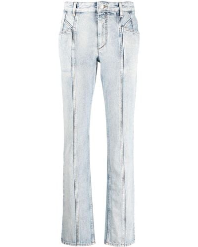 Isabel Marant Straight Jeans - Blauw