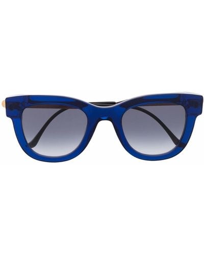 Thierry Lasry Sonnenbrille mit rundem Gestell - Blau