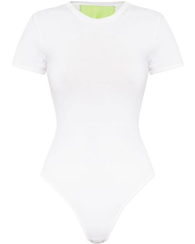 GAUGE81 Olite Short-sleeve Bodysuit - White