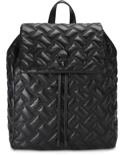 Kurt Geiger Kensington Drench Quilted Leather Backpack - Black