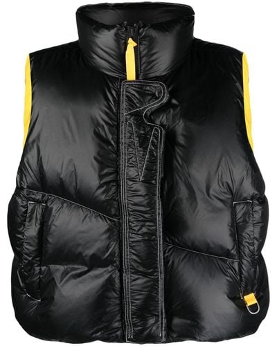 Canada Goose X Pyer Moss Cg Disc Vest 001 Quilted Gilet - Unisex - Recycled Nylon/recycled Duck Down/recycled Duck Feathers - Black