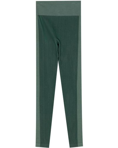 The Upside Ribbed-knit leggings - Green