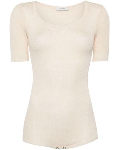 Lemaire Short-sleeve Body - Natural
